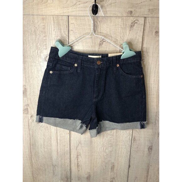 Universal Thread Pants - Women's Universal Thread Denim Blue Jean Midi Shorts Size 4 27R. C44